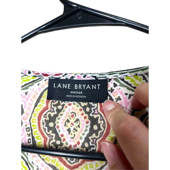 Lane Bryant Maxi Chiffon Overpiece Cardigan Duster One Size - Picture 6 of 10